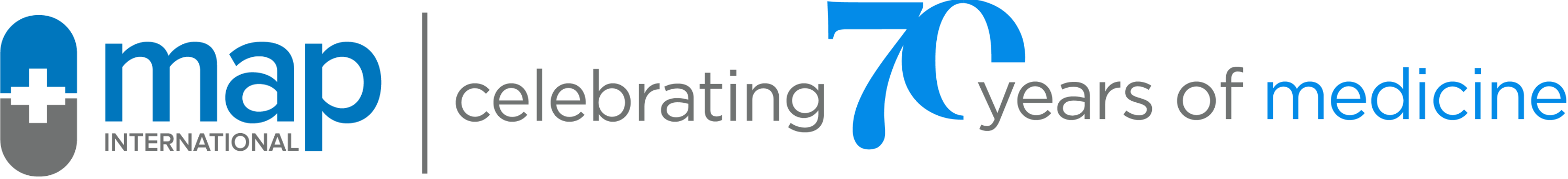 MAP 70th year logo